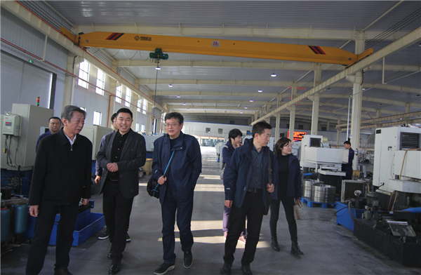 中國軸承工業(yè)協(xié)會領導蒞臨參觀博盈軸承