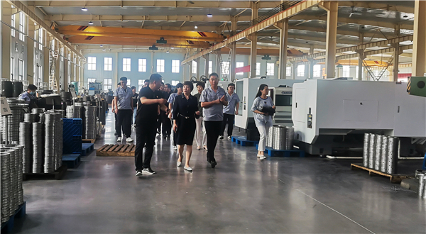 宜陽(yáng)縣委副書(shū)記、縣長(zhǎng)候選人張麗娟前往洛陽(yáng)博盈軸承調(diào)研工作